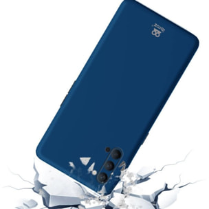 Coque IBROZ Oppo Reno 4 Coque bleu + Verre trempé