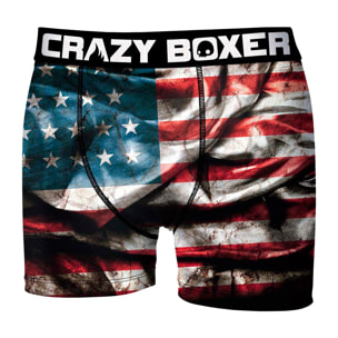 Calzoncillos Crazy Boxer USA para hombre