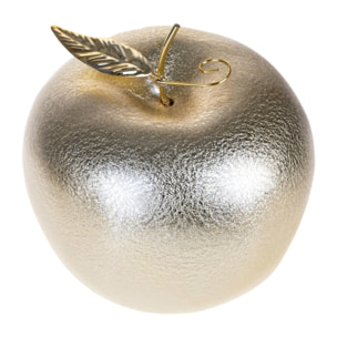 Mela oro con foglia - Pezzi 2 - ORO - Bianchi Dino SpA