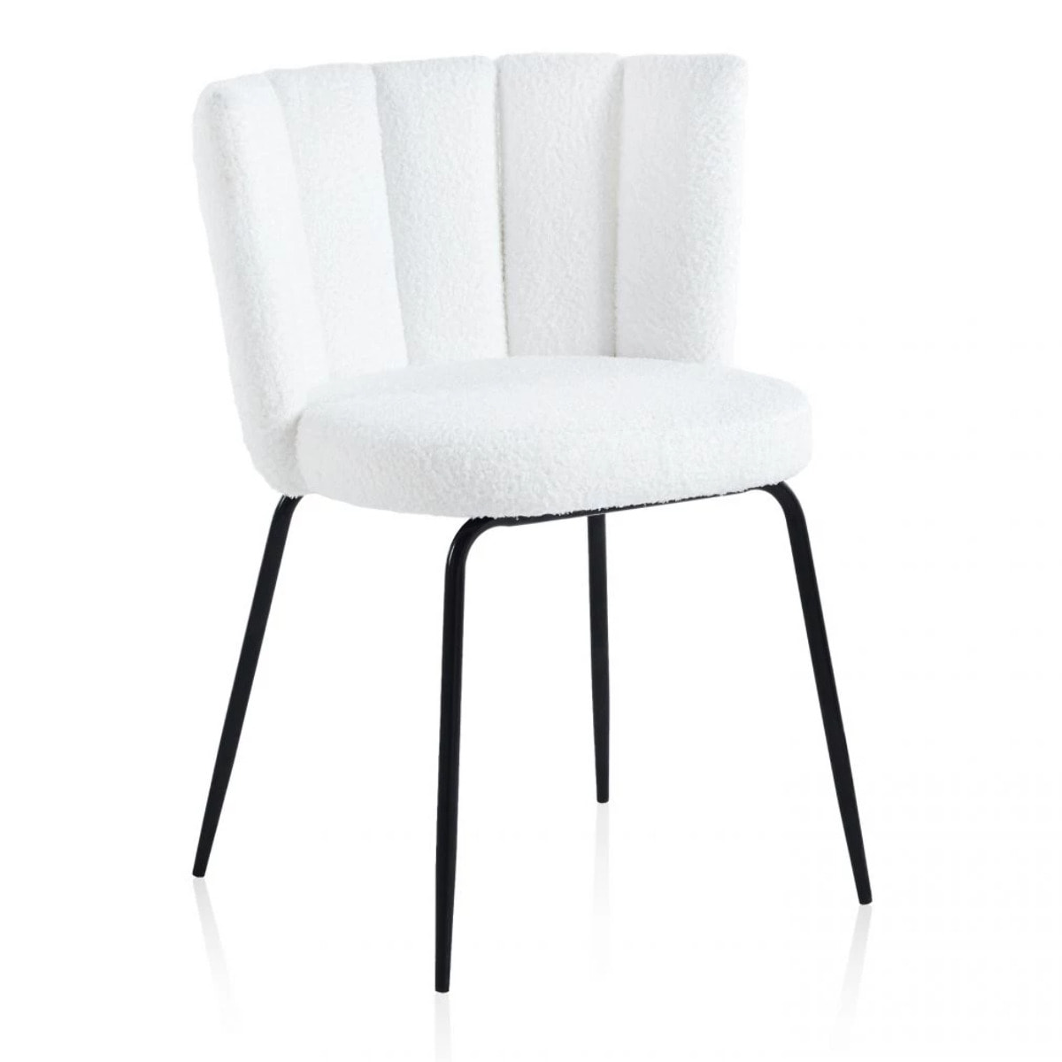 Pack 4 sillas de comedor Bodhi Crochet Nieve