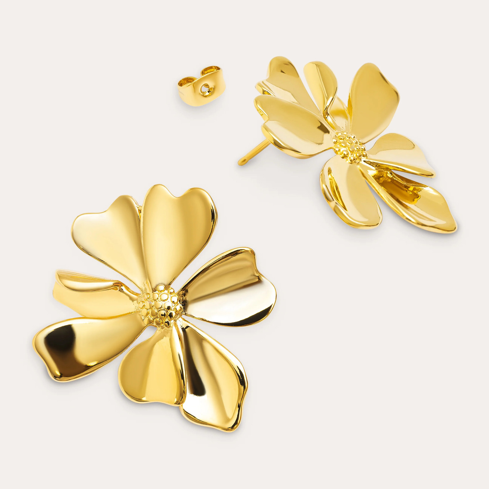Orecchini Flower Spring Placcato Oro