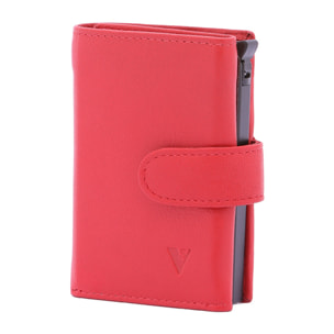 Portafoglio  da uomo In Vera pelle Made in Italy 7,5x10x2,5 cm