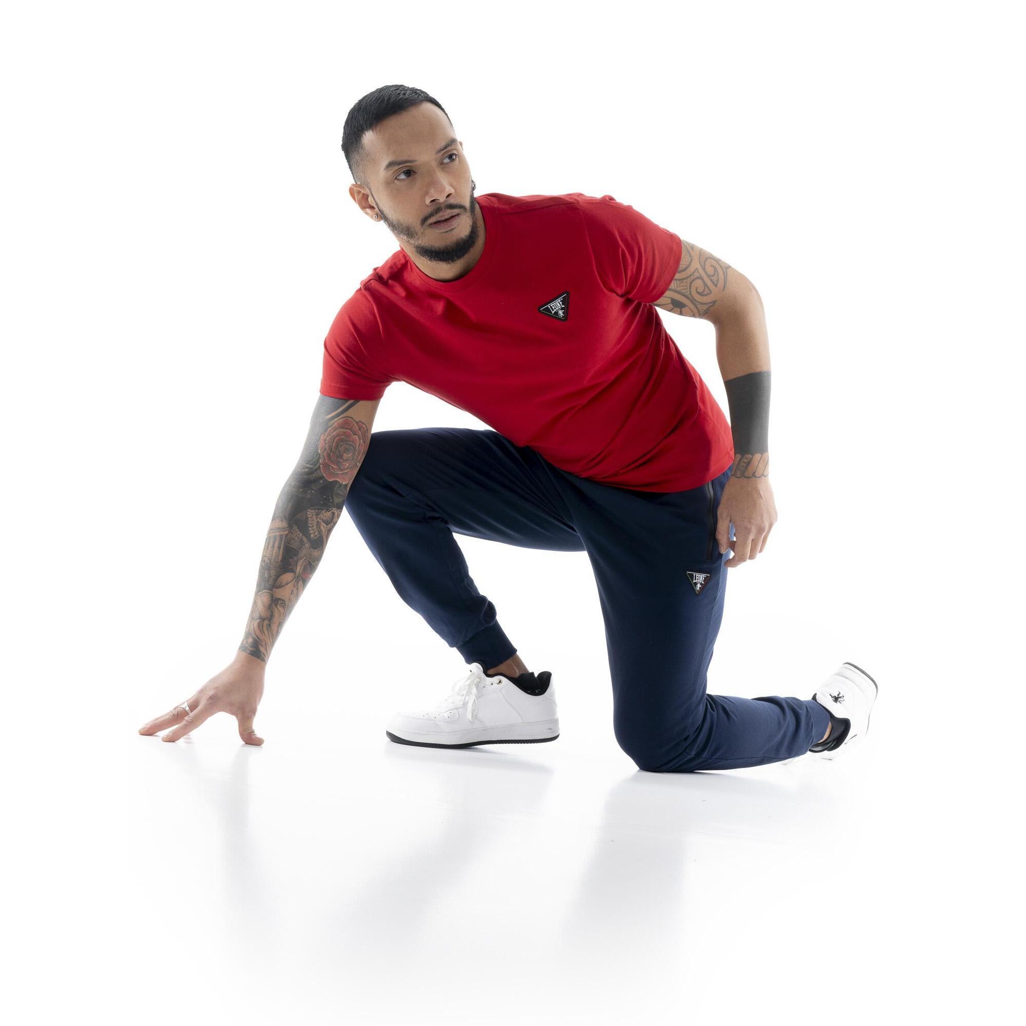 T-shirt a maniche corte da uomo Leone Patch