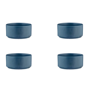 Bol SCANDI Ø12cm - 4 pièces - Marine