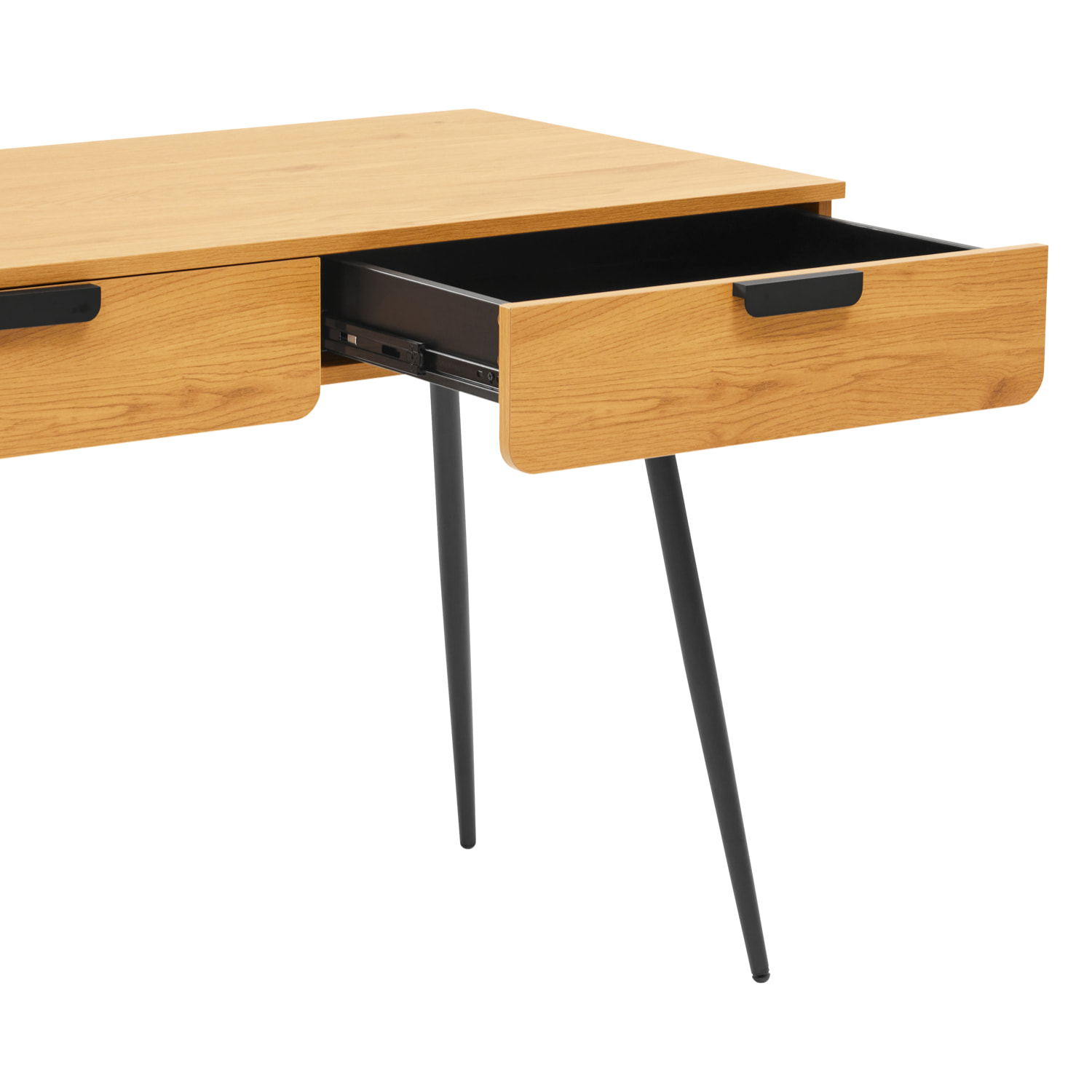 Bureau en bois 2 tiroirs LOUIS