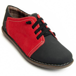 Zapato Oxford - Rojo