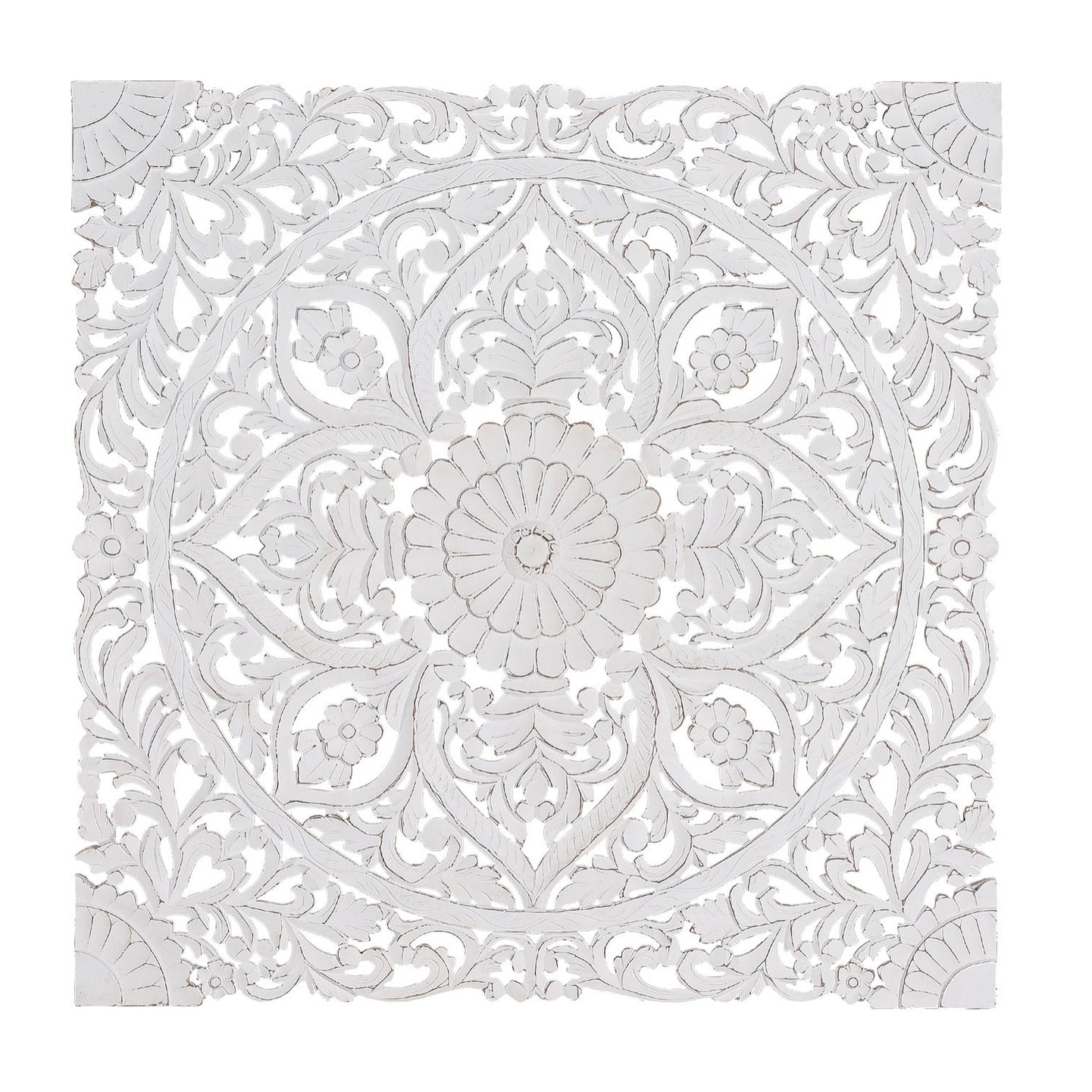 Decoracion de Mdf 120 Cm Estilo Étnico Tallado