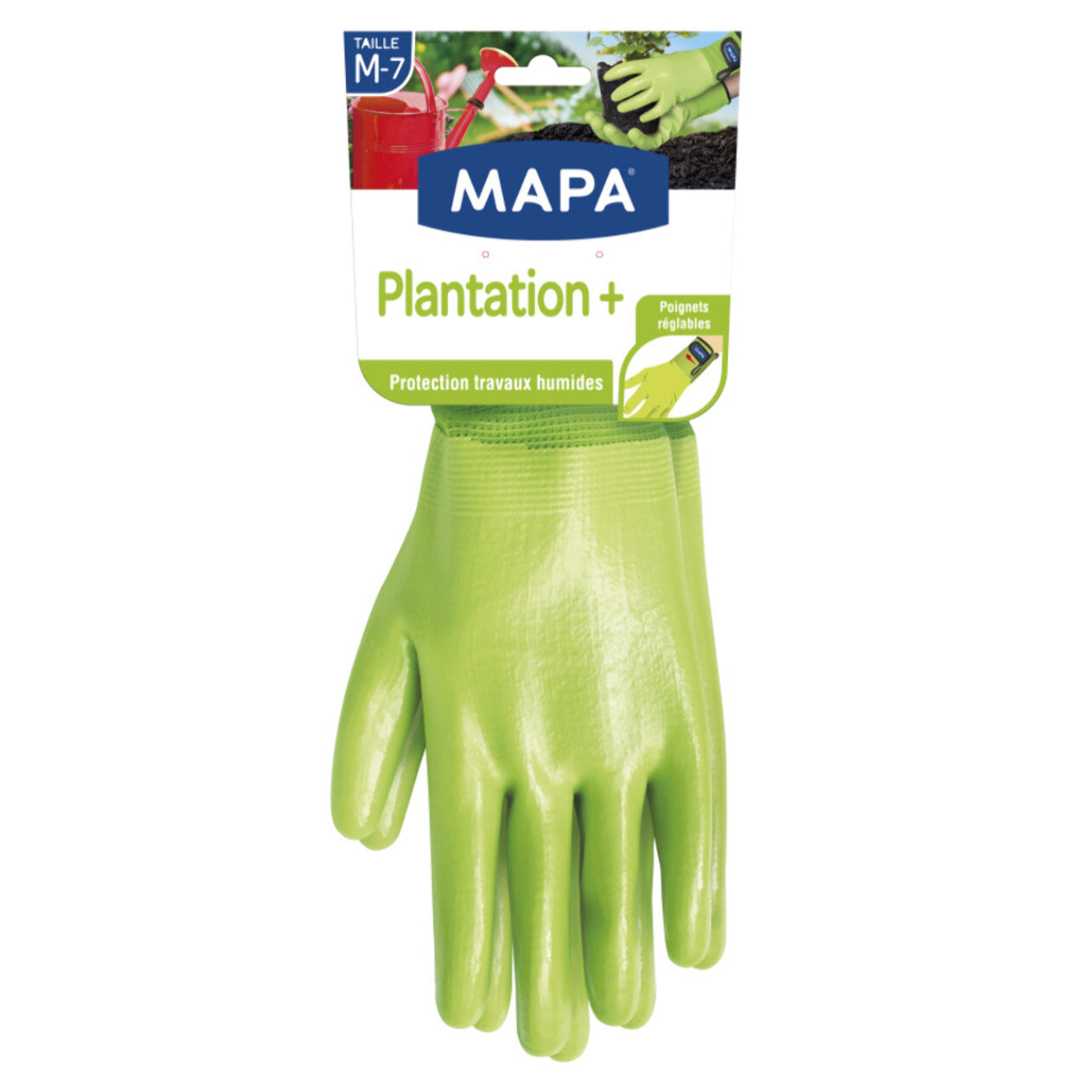 Lot de 2 - Gants de Jardinage - Plantation + - T.M