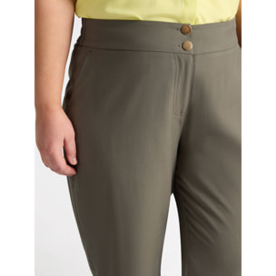 Fiorella Rubino - Pantaloni dritti - Verde militare