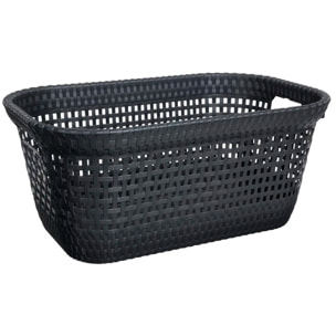Cesto de la ropa 45 l de ratán