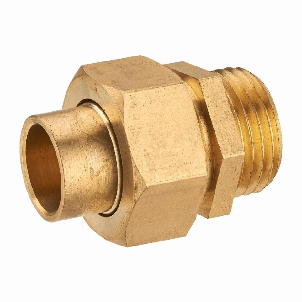 Raccord union 3 pièces droit à joint sphéroconique à visser mâle M3/4' (20x27) NOYON & THIEBAULT - à souder - Ø 16 mm - 1126-2016L1