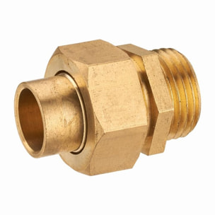 Raccord union 3 pièces droit à joint sphéroconique à visser mâle M3/4' (20x27) NOYON & THIEBAULT - à souder - Ø 16 mm - 1126-2016L1