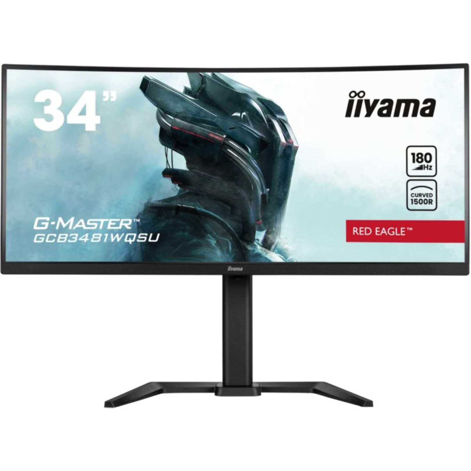 Ecran PC Gamer IIYAMA G-MASTER GCB3481WQSU-B1 34'' Plat VA