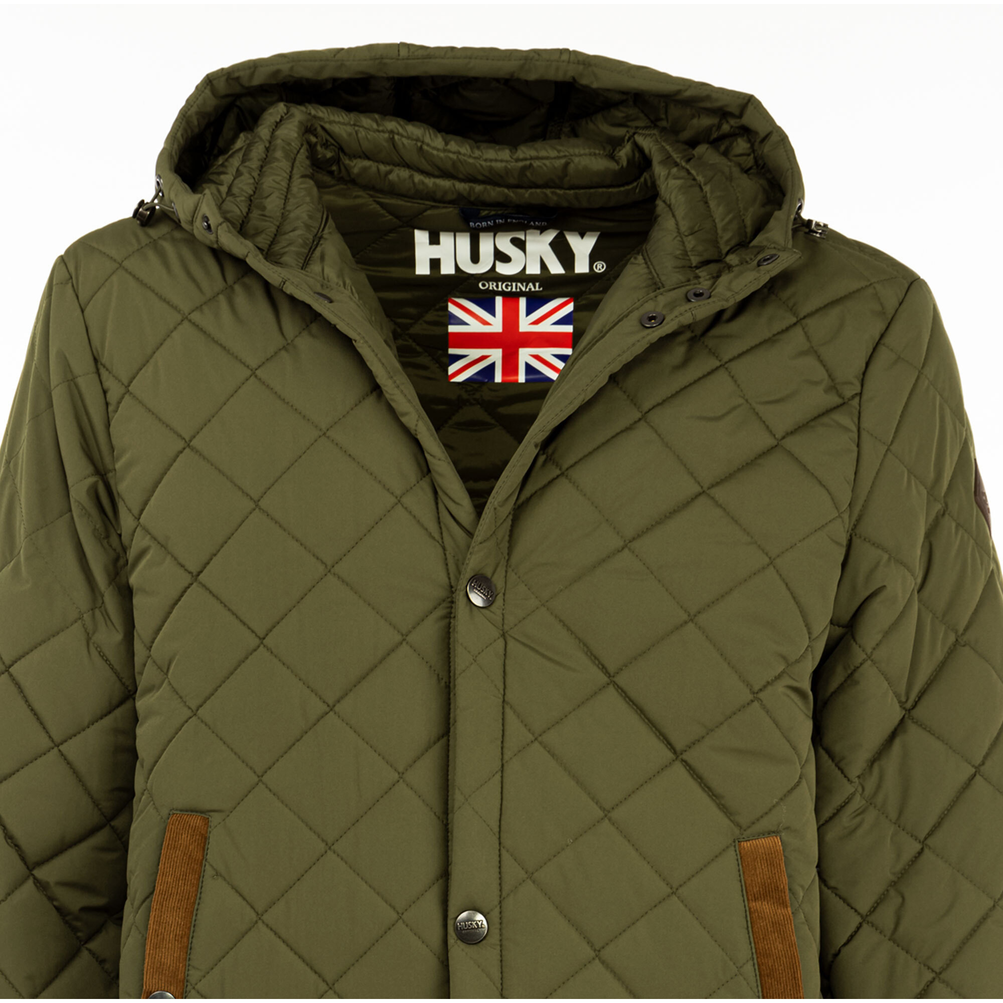 HUSKY piumino uomo calliste green