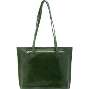 Borsa a spalla da donna - Modello False - 100% pelle - 31.0 x 43.0 x 10.0 cm