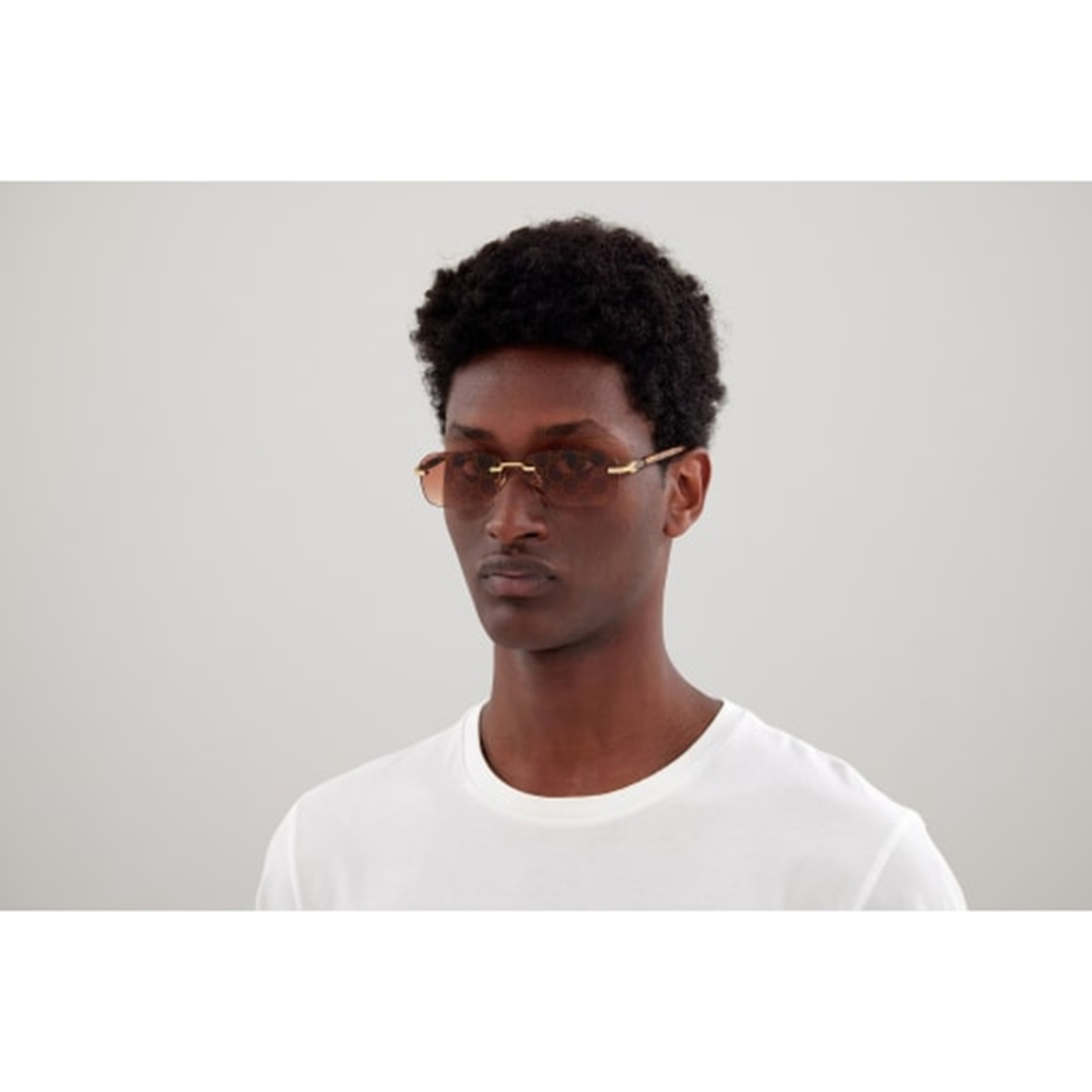 Gafas de Sol Gucci GG1221S-004 de Metal Hombre 56 mm