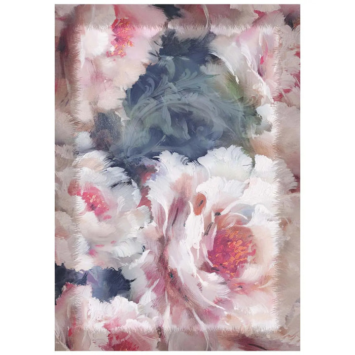 Tappeto arredo salotto soggiorno camera, stile moderno contemporaneo disegni arte moderna e motivi floreali