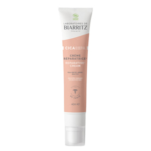 Cicarepa - Crème Réparatrice pour Peau Irritée, Abimée et Réactive Bio