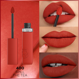 L'Oréal Paris Infaillible Matte Resistance Rouge à Lèvres Liquide Fini Mat 400 Spill the Tea