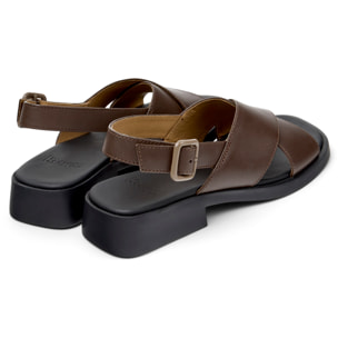 Sandalias - CAMPER Dana - Marron - Cuero liso