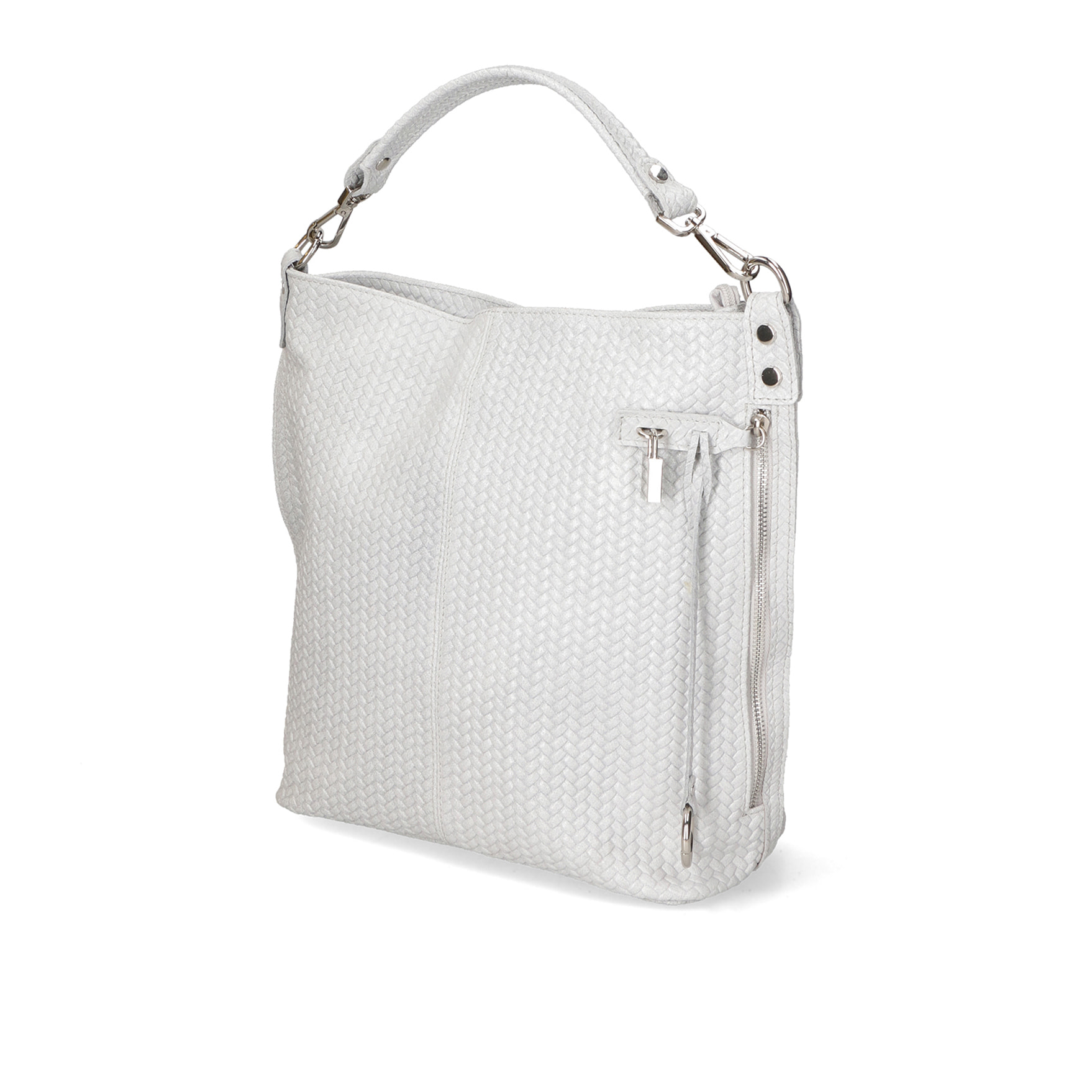 Borsa a spalla da Donna Elga in Vera Pelle Made in Italy 35x45x15 cm