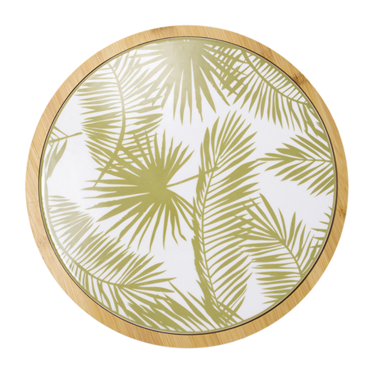 Tagliere tondo Aruba in new bone china