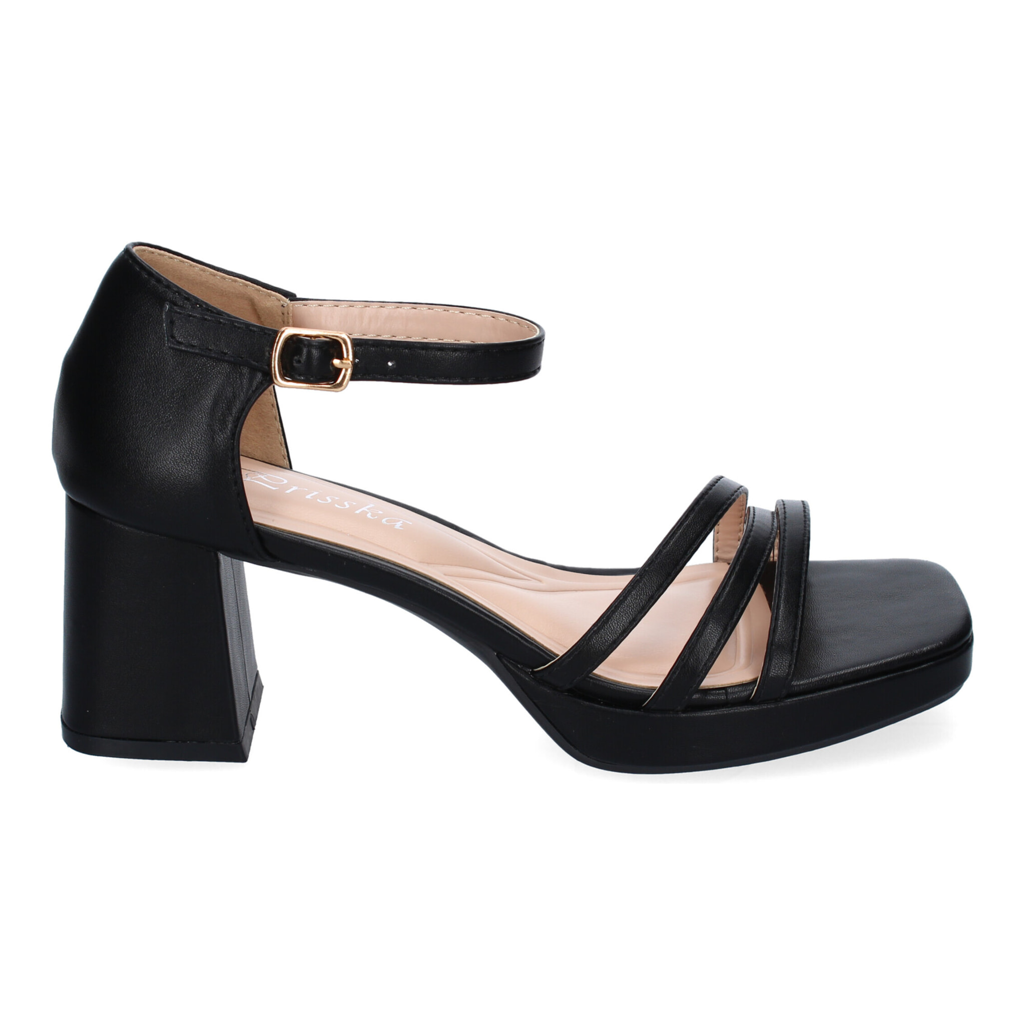 Sandalias de Tacón para Mujer, Comodas y Elegantes, Diseño Moderno con Tiras en la Pala