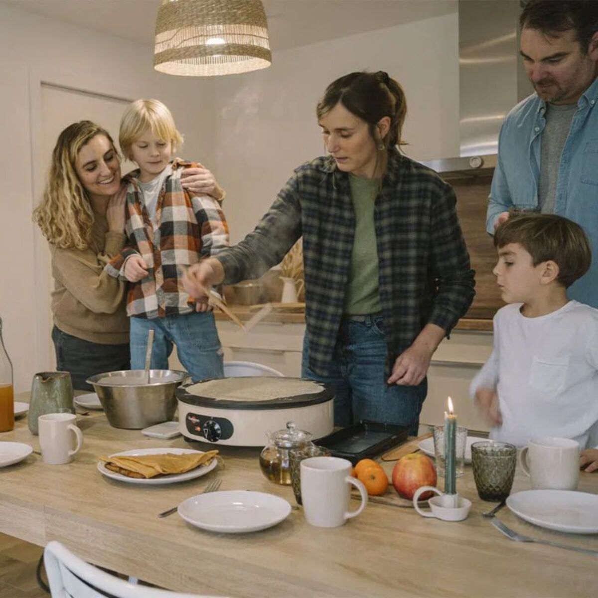 Crêpière KRAMPOUZ Electrique Armen CFAR4AA-KR