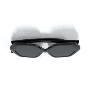 Gafas de Sol Mykonos Negro Hanukeii para hombre y mujer