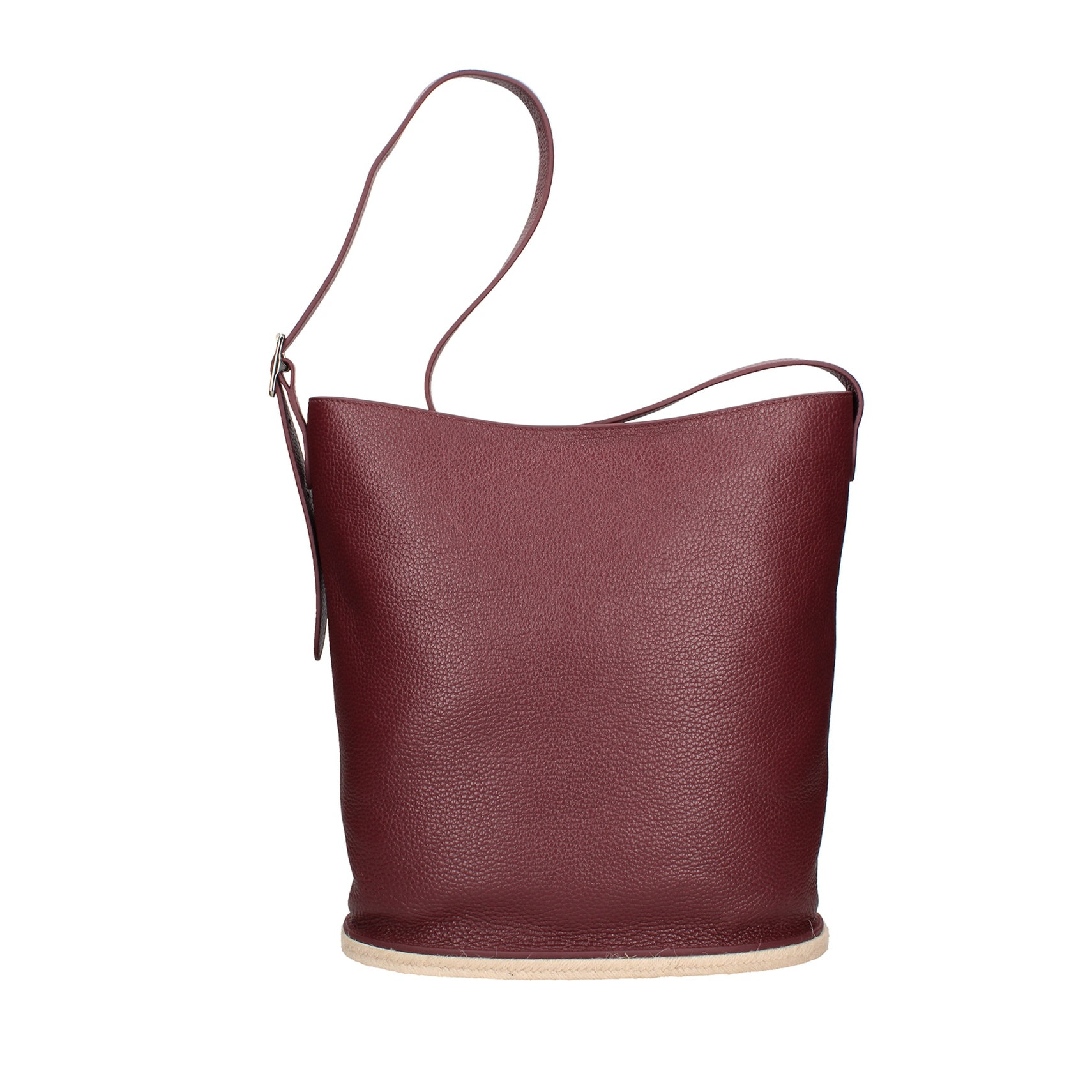 Borsa a spalla da donna Made in Italy - Modello Zelia Plus - 100% pelle - 29.0 x 32.0 x 17.5 cm