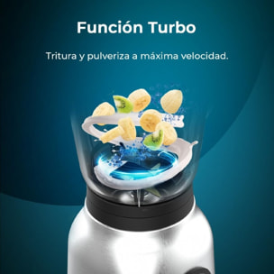 Batidora de Vaso Power Black Titanium 1800MAX Blend It. 1800W Potencia Máxima, 5