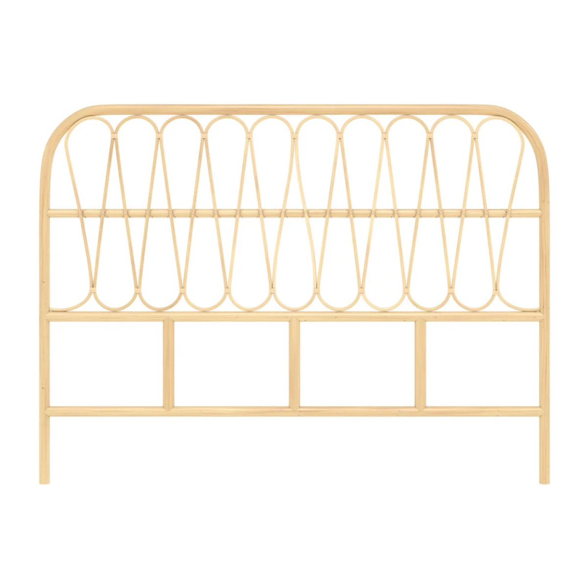 Tête de lit en rotin naturel 140 cm - Elior