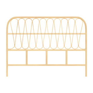 Tête de lit en rotin naturel 140 cm - Elior