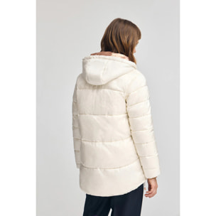 Chaqueta Ingrid color crudo con logo Polo Club