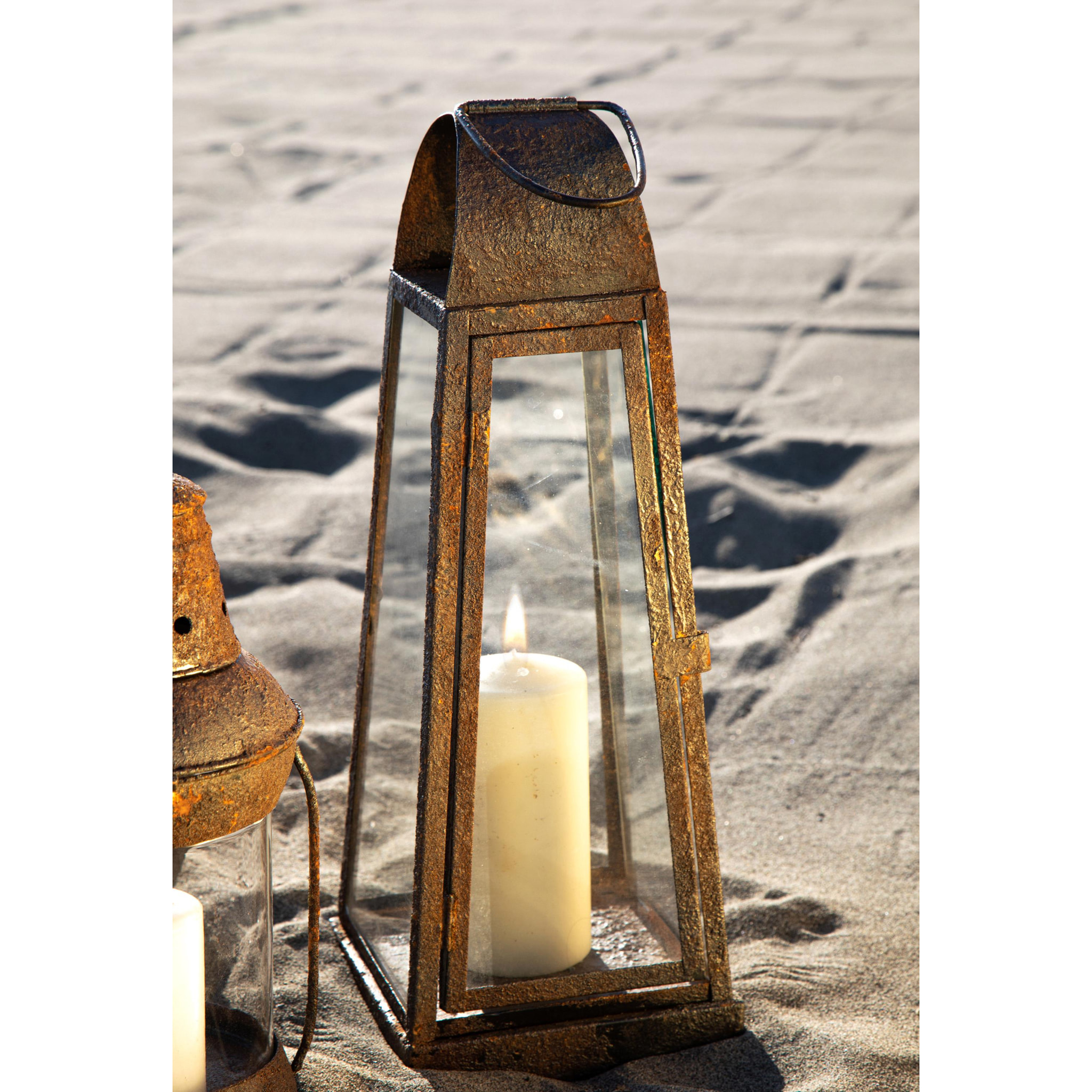 Lanterna rettangolare - Pezzi 1 - 16xH55x16cm - Bianchi Dino SpA