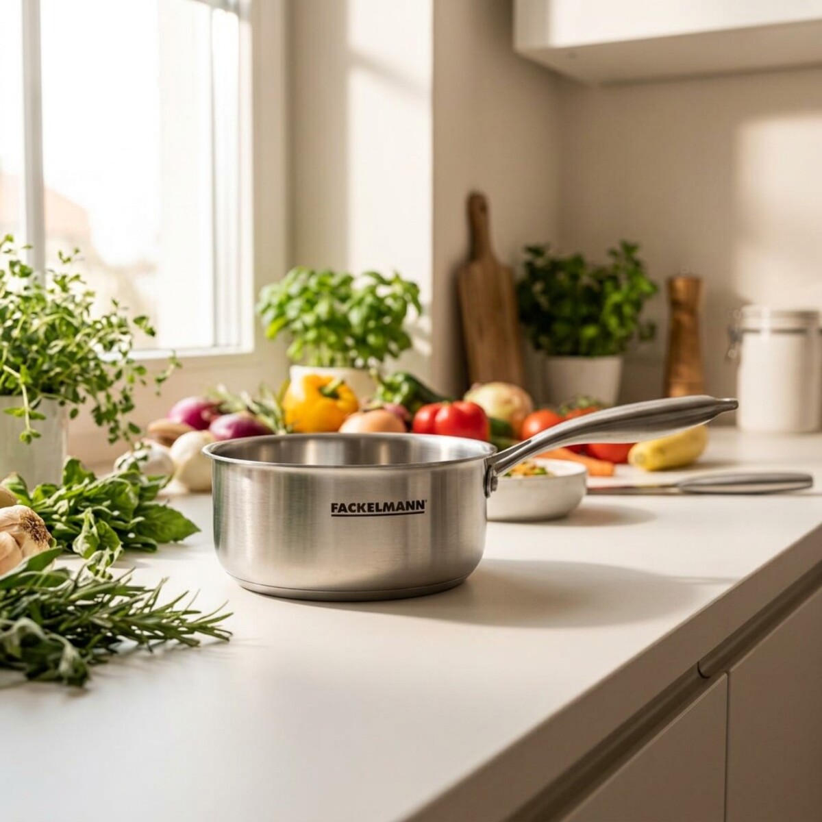 Fackelmann Casserole Triply Inox Tous Feux Sans PFAS