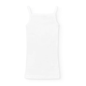 Camiseta Tir,Fino Canale 1X1 Blanco Talla 2