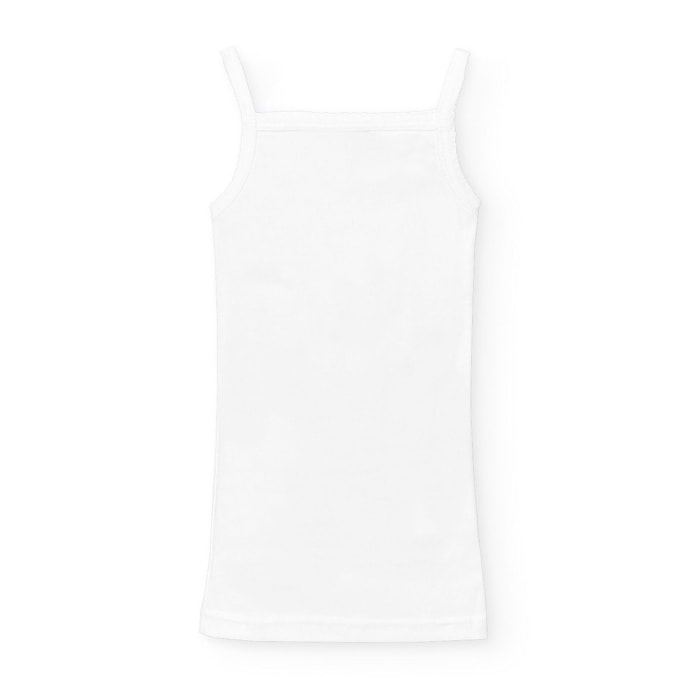 Camiseta Tir,Fino Canale 1X1 Blanco Talla 2