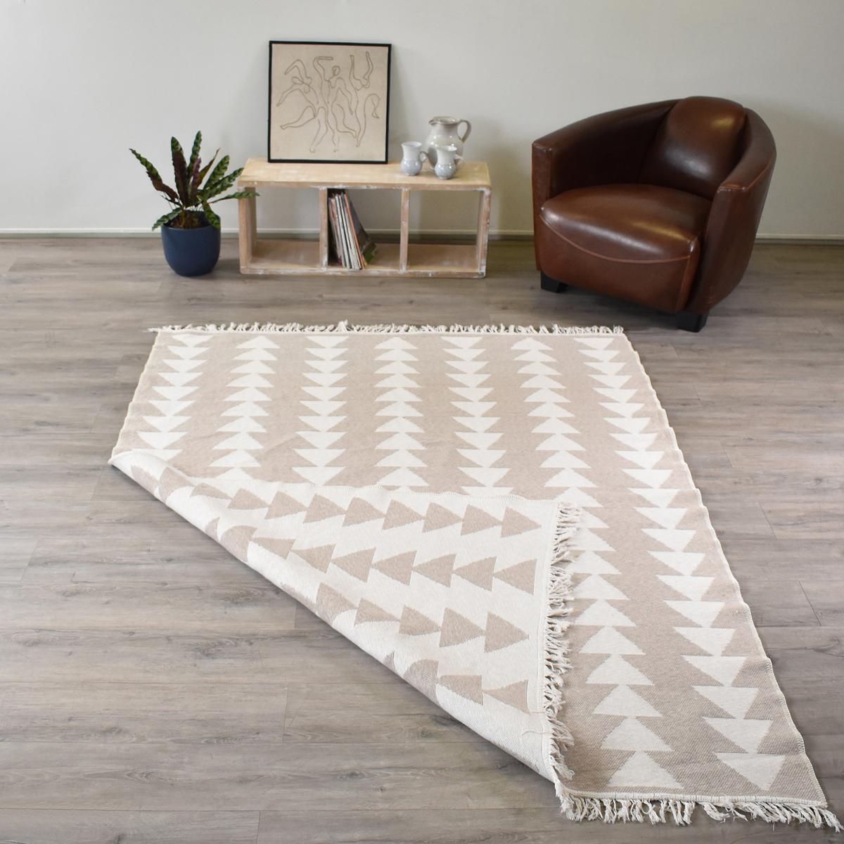 Tapis Kilim reversible MODE en Coton