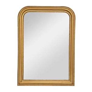 Miroir "Adele" - doré - 74x104 cm