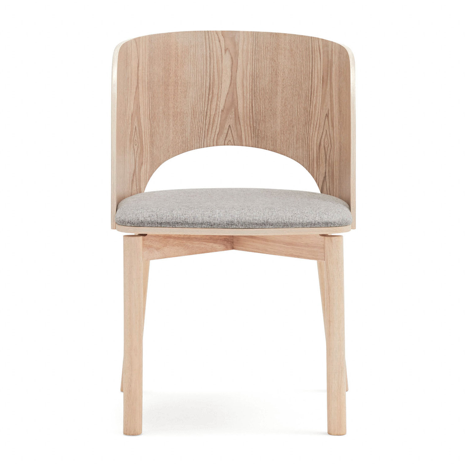 Silla Dam natural claro 2P/Caja