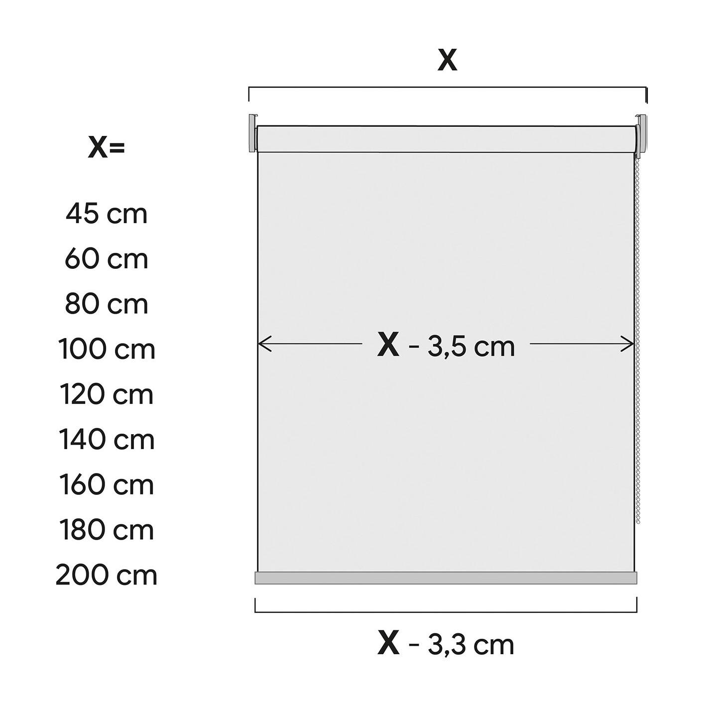 Estor enrollable Deco MID Gris medio