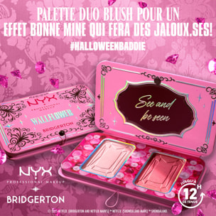 NYX Professional Makeup Collection Limitée Bridgerton Palette Duo Blush WALLFLOWER