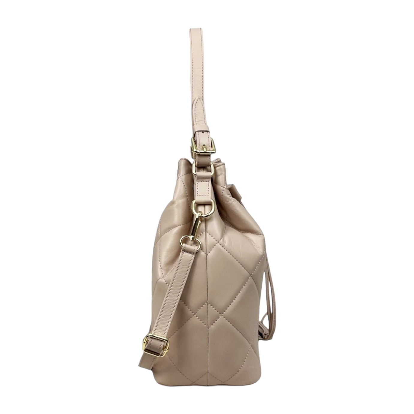 Bolso de hombro Cheval Firenze Nicole Rosa Empolvado