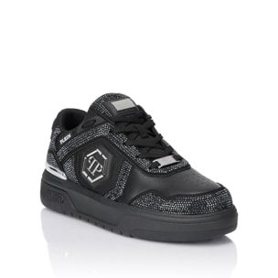 PHILIPP PLEIN Low-Top Sneakers SK8R Strass