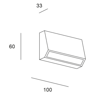 Forlight Grove Aplique Led para Exterior de 1,4W Resistente al Agua IP65. Foco Led Pared y Suelo para Señalización de Jardín y Patio