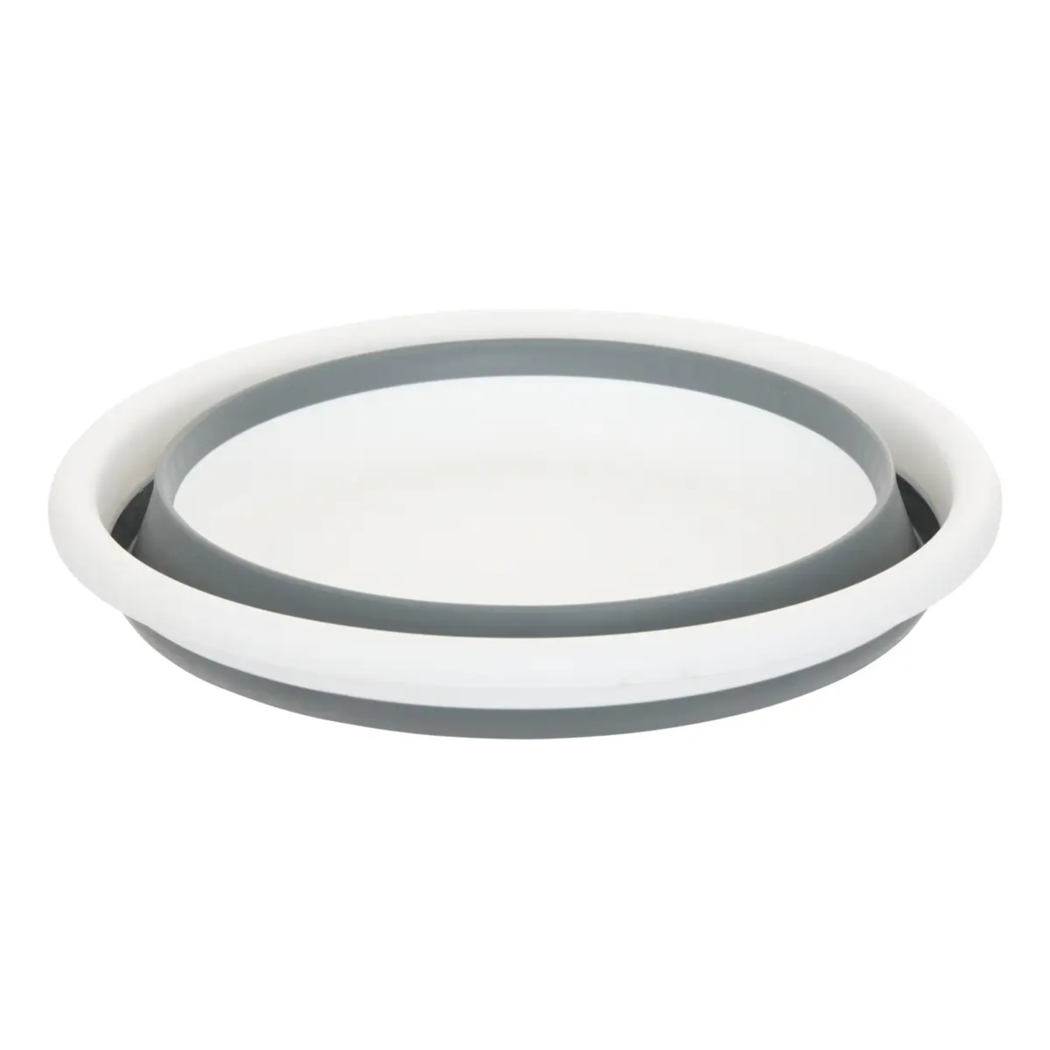 Bassine retractable 6L - Blanc Gris clair
