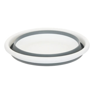 Bassine retractable 6L - Blanc Gris clair