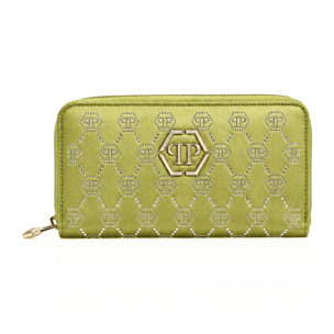 PHILIPP PLEIN Portafoglio con zip perimetrale