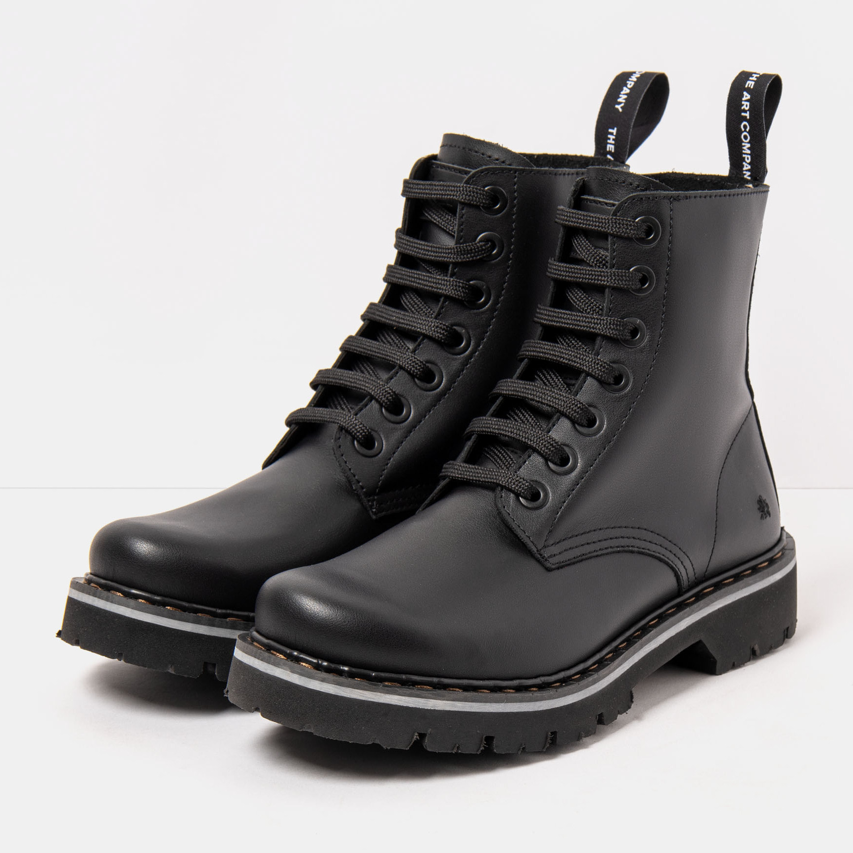 Botines 1166 NAPPA BLACK / MARINA color Black